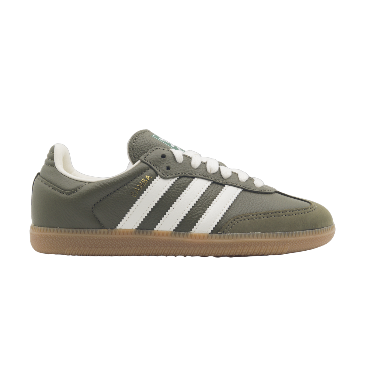 adidas Samba OG Medium Raw Khaki Gum – sneakersy khaki