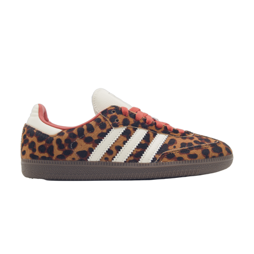 adidas Samba OG Preloved Red Leopard – sneakersy w panterkę