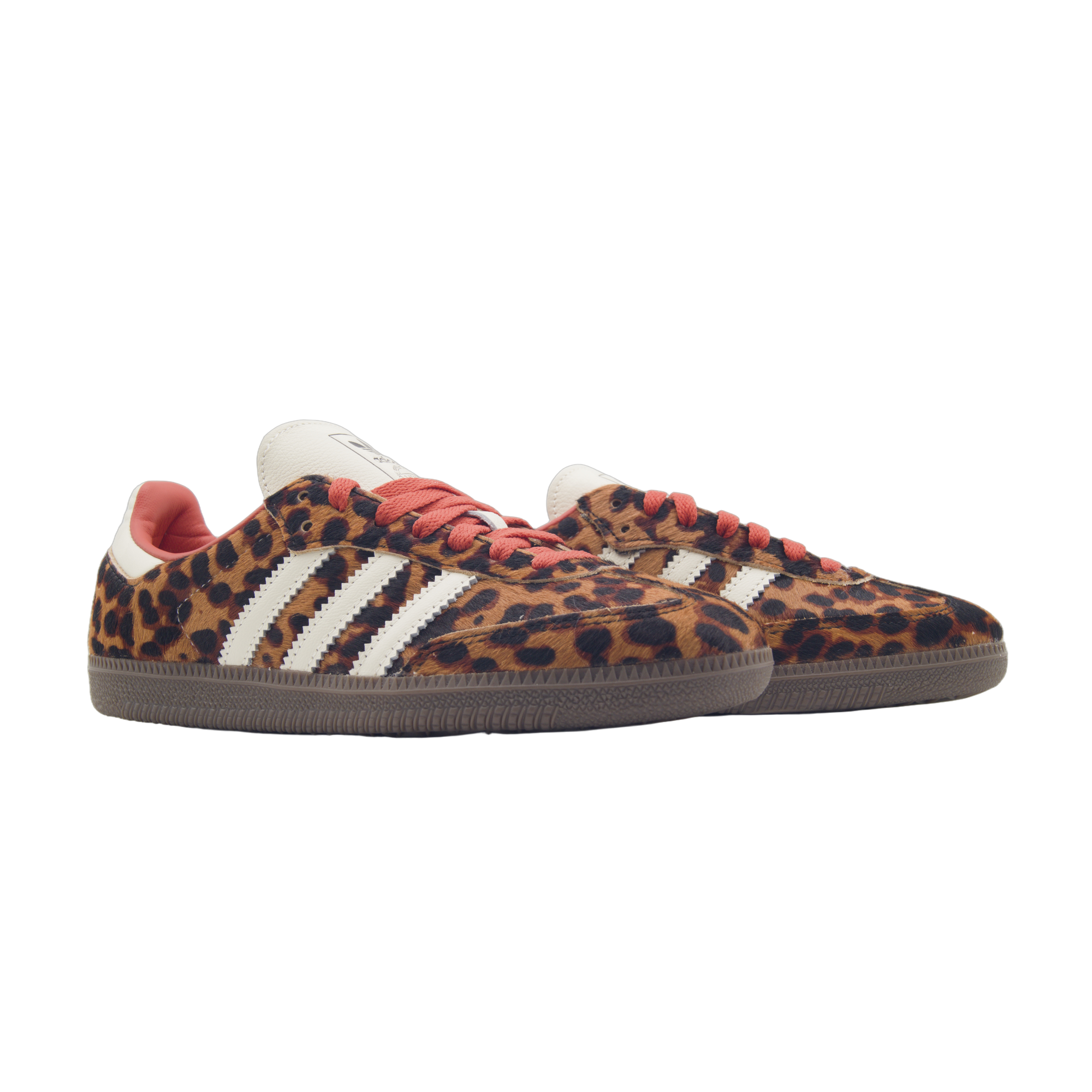 adidas Samba OG Preloved Red Leopard – sneakersy w panterkę
