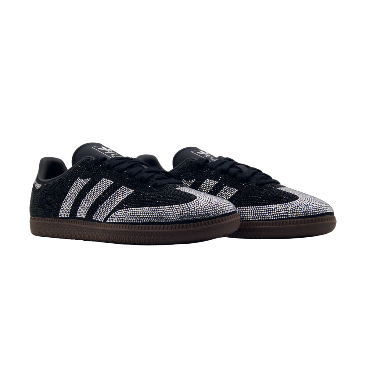 adidas Samba OG Rhinestone Black Silver - sneakersy
