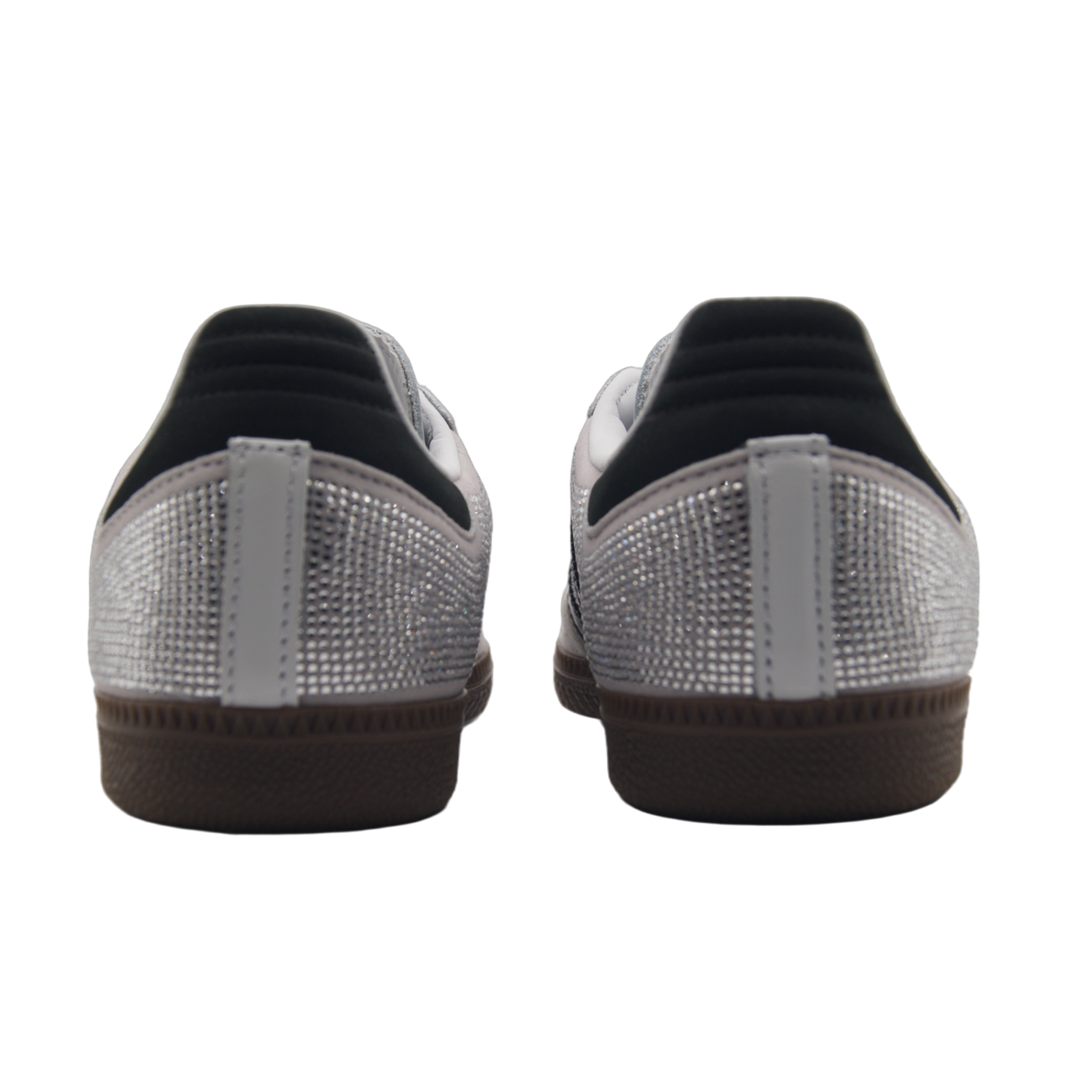 adidas Samba OG Rhinestone Crystal White Silver - sneakersy klasyczne