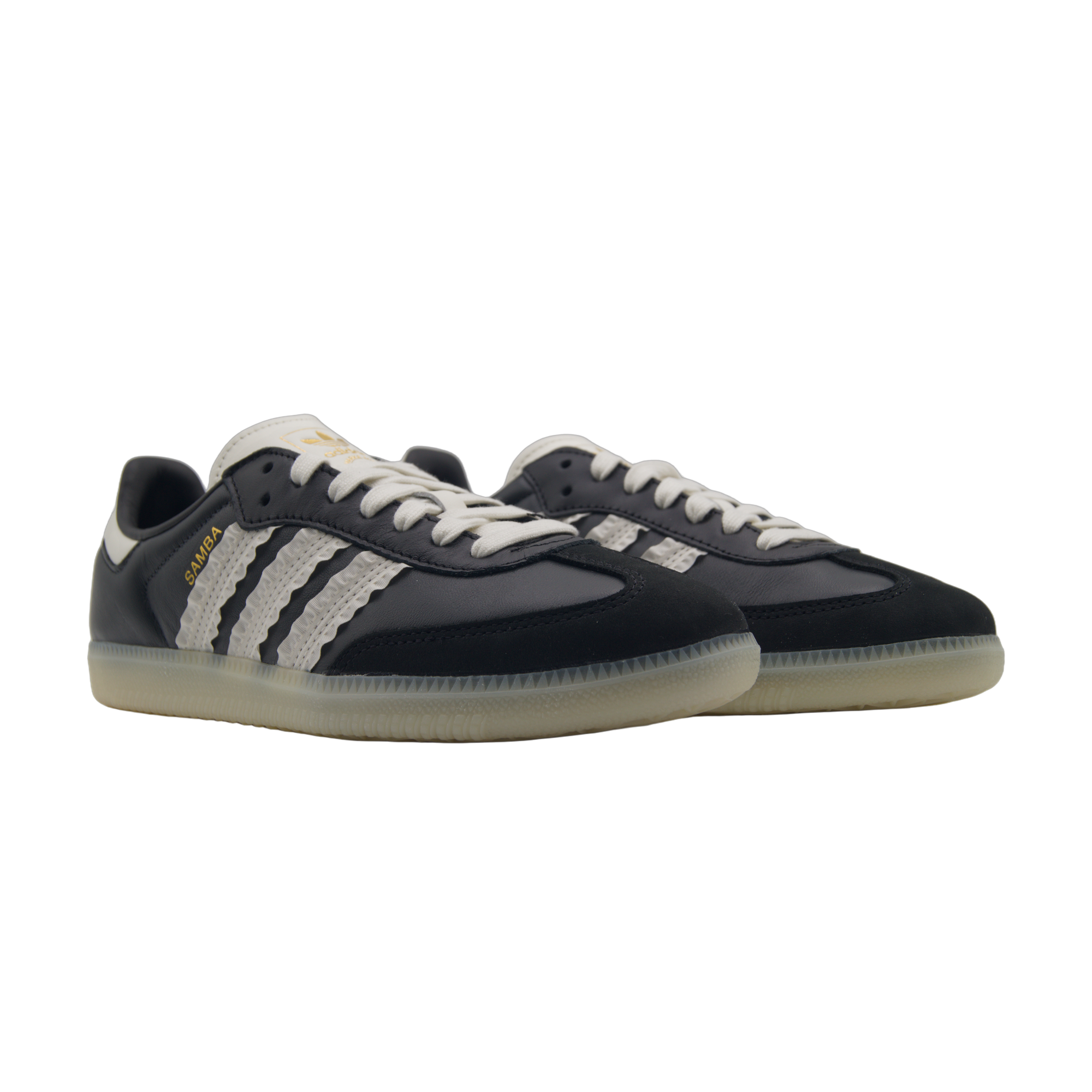 adidas Samba OG Ruffle Stripes Black Off White - sneakersy