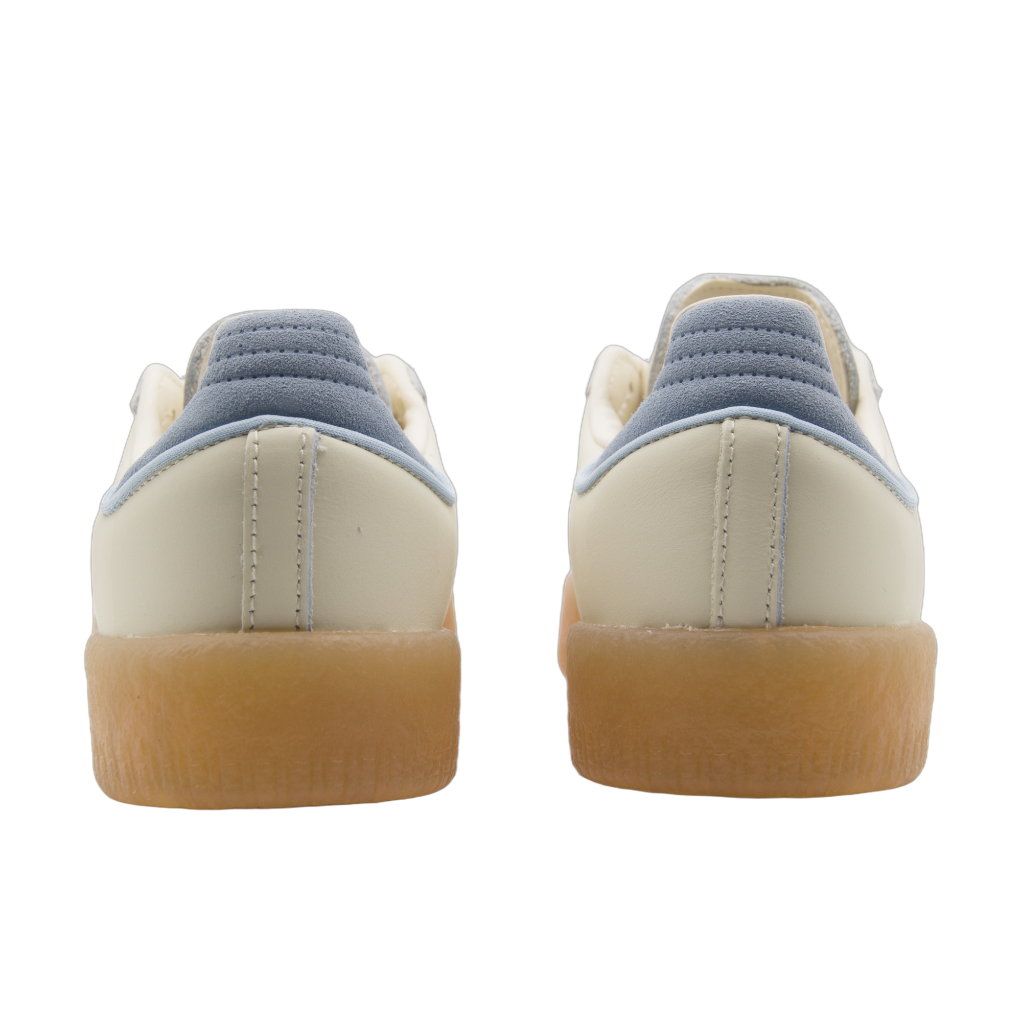 adidas Sambae Cream White Clear Sky – kremowe sneakersy z błękitnymi detalami