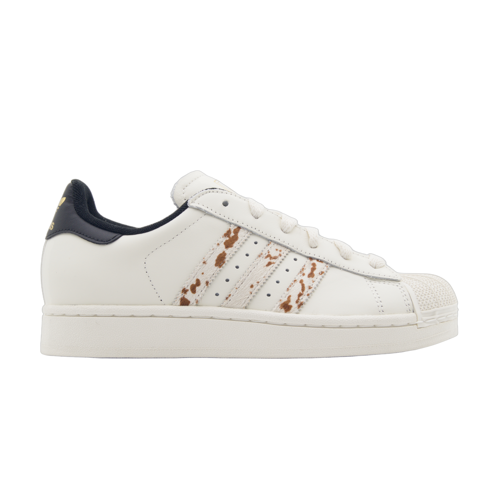 adidas Superstar II Off White Cow Print - sneakersy