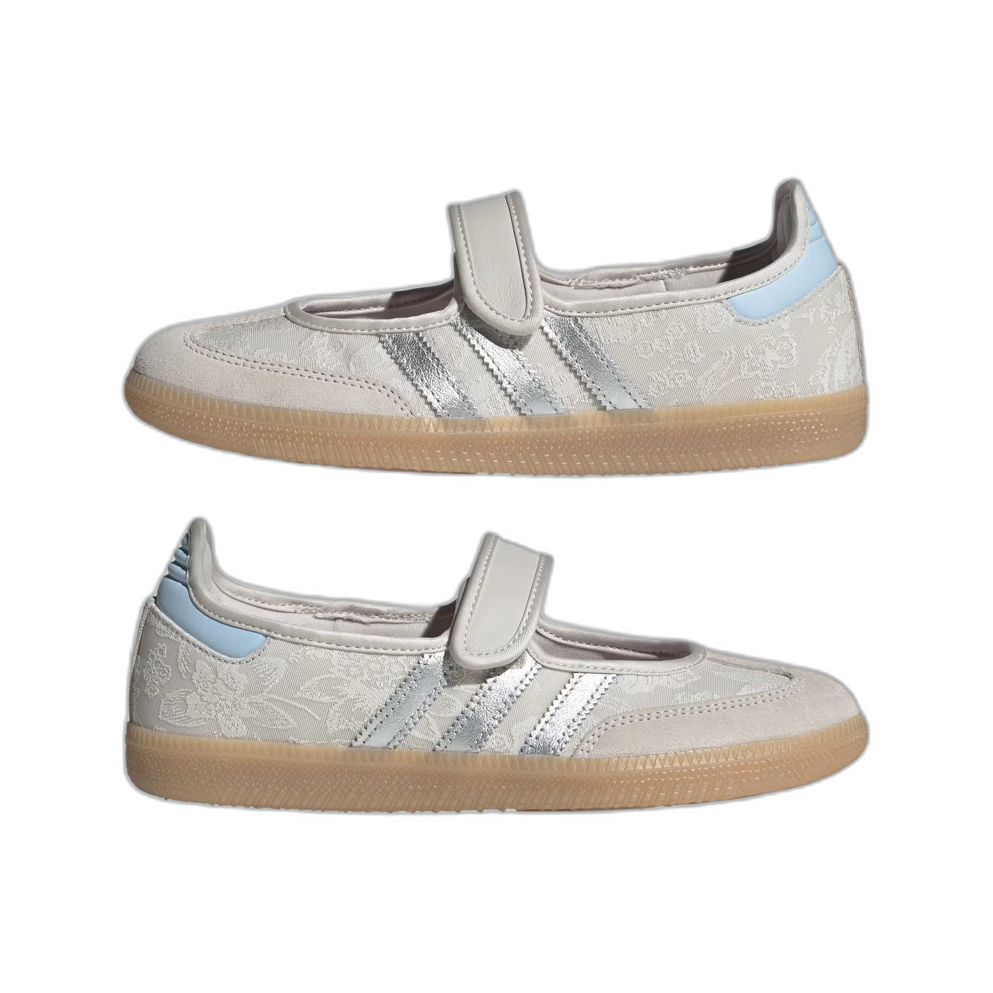adidas Samba Jane Liberty London Chalk Pearl Silver (Women's) - buty sneakersy Offstreet