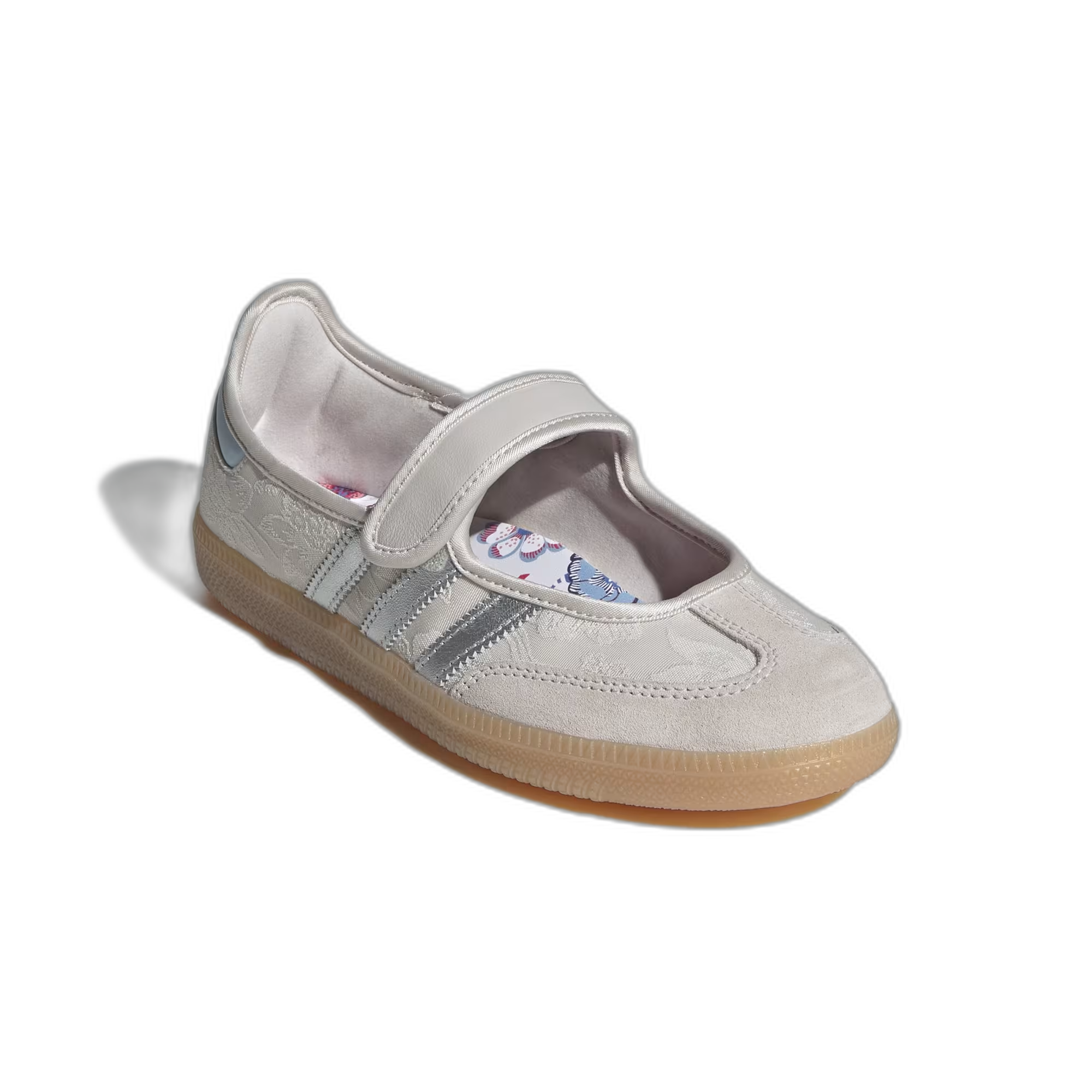 adidas Samba Jane Liberty London Chalk Pearl Silver (Women's) - buty sneakersy Offstreet