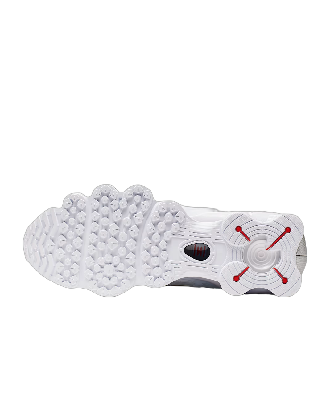 Nike Shox TL White Metallic Silver - buty sneakersy Offstreet