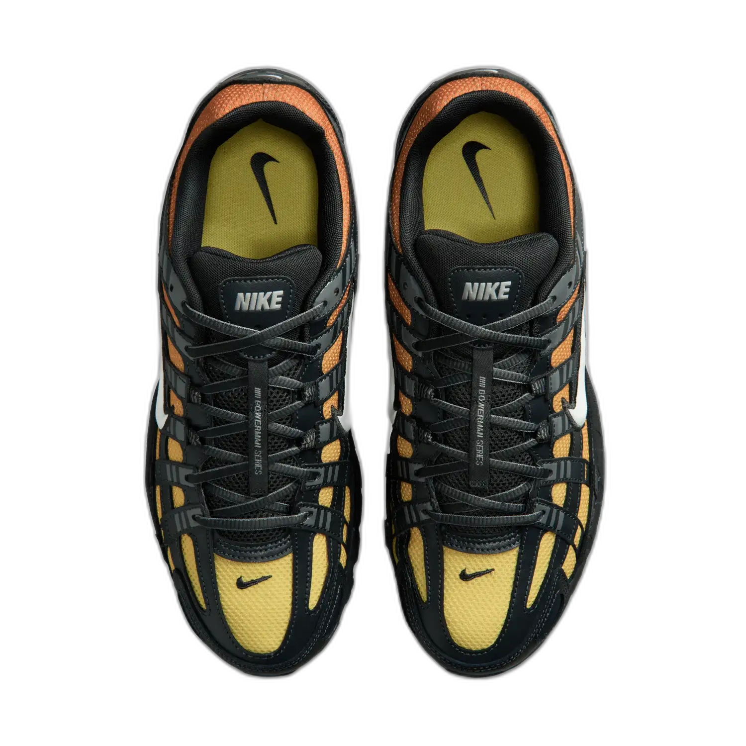 Nike P-6000 Black Orange Silver - buty sneakersy Offstreet
