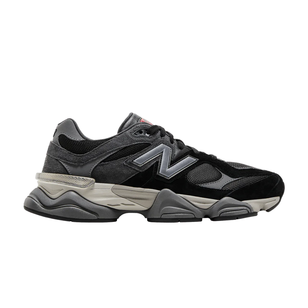 New Balance 9060 Black Castlerock Grey - buty sneakersy Offstreet