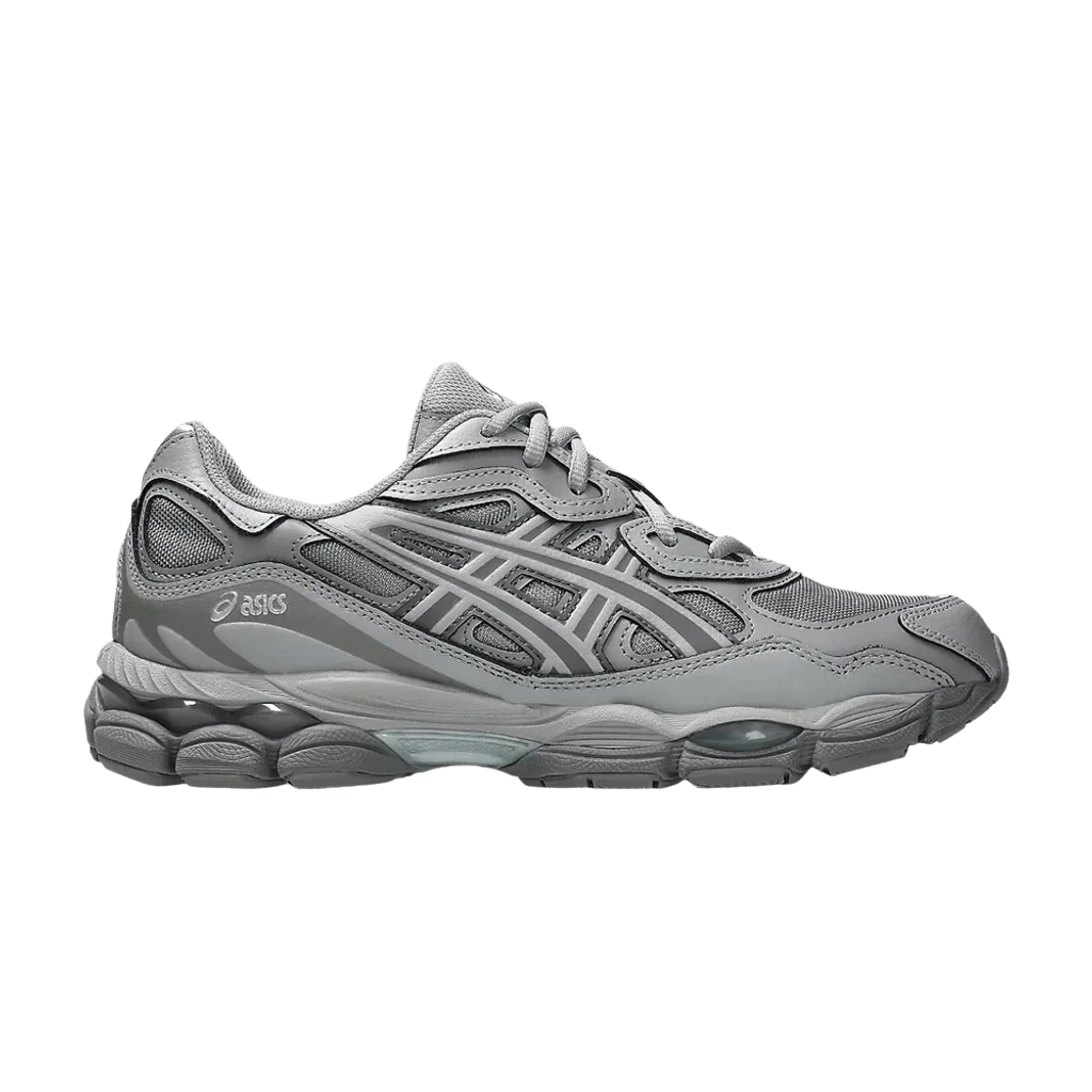 ASICS Gel-NYC Grey Cement Grey - buty sneakersy Offstreet