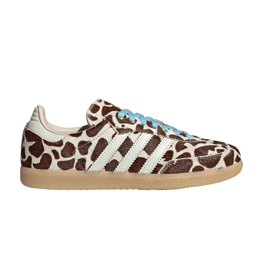 adidas Samba OG Giraffe Print Crystal Linen (Women's) - buty sneakersy Offstreet