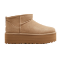 UGG Classic Ultra Mini Platform Boot Sand (Women's) - buty sneakersy Offstreet