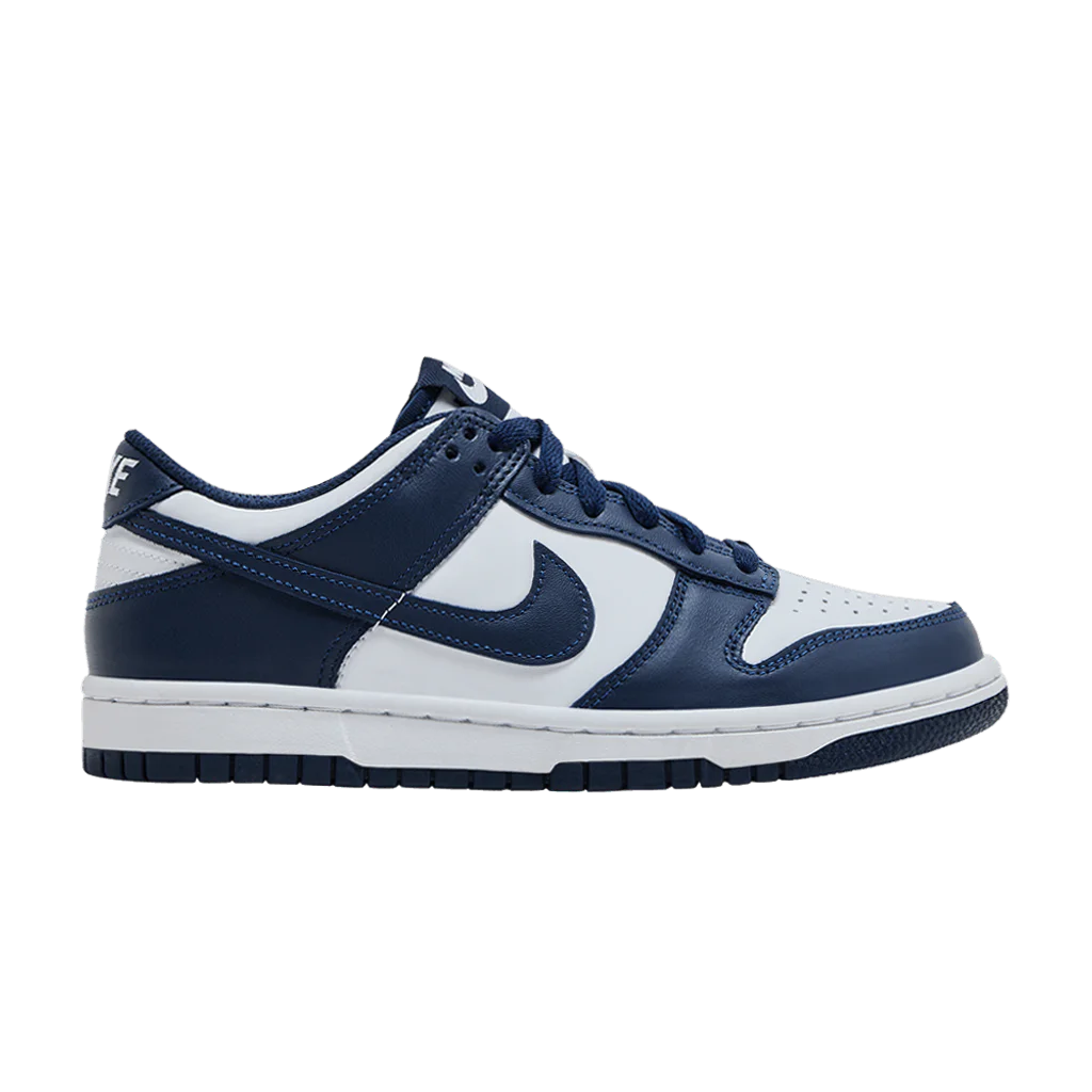Nike Dunk Low White Midnight Navy - buty sneakersy Offstreet