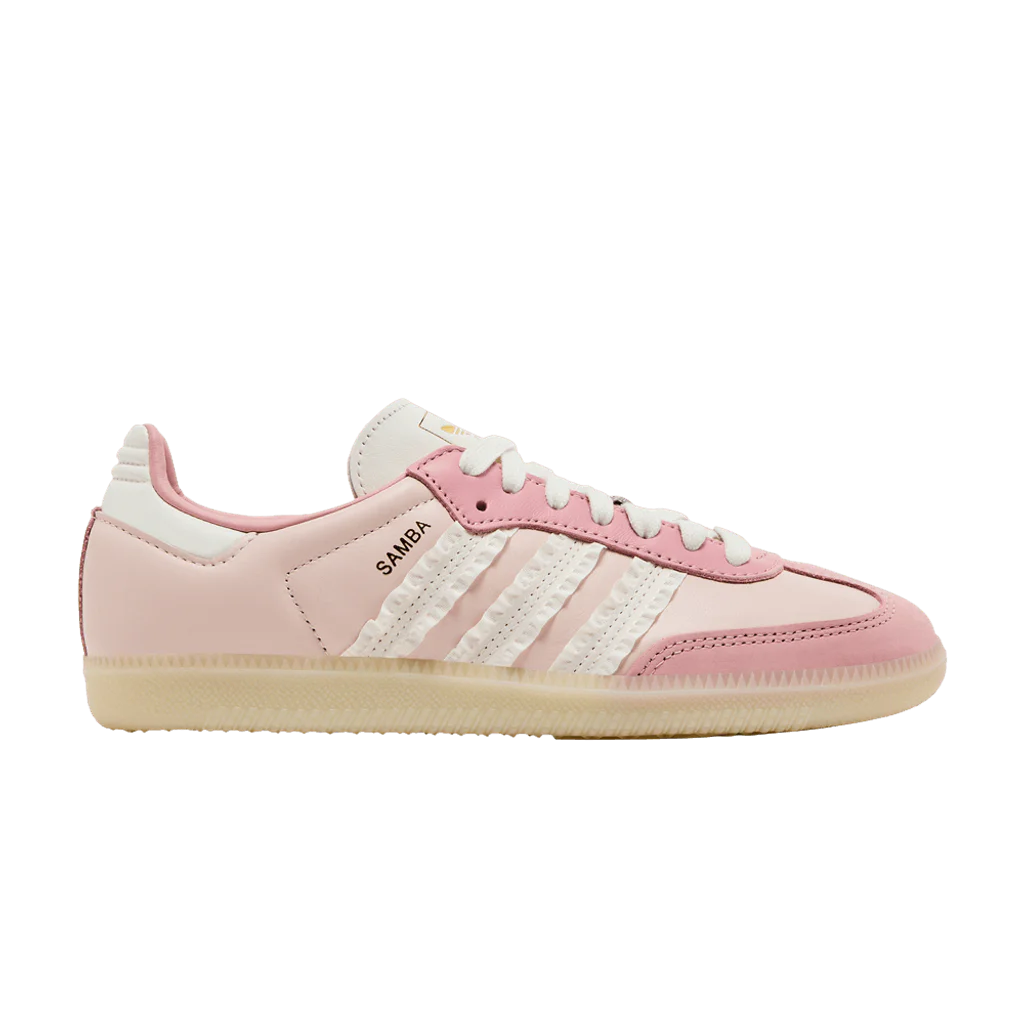 adidas Samba Ruffle Stripes Pack Wonder Mauve (Women's) - buty sneakersy Offstreet
