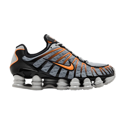 Nike Shox TL Light Smoke Grey Black Bright Mandarin - buty sneakersy Offstreet