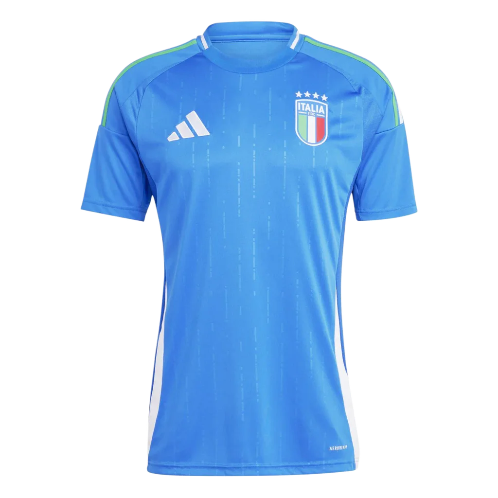adidas Italy 24 Home Jersey Blue White Greeen - odzież streetwear Offstreet
