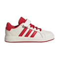 adidas Grand Court 2.0 Off White Red – sneakersy dziecięce - buty sneakersy Offstreet