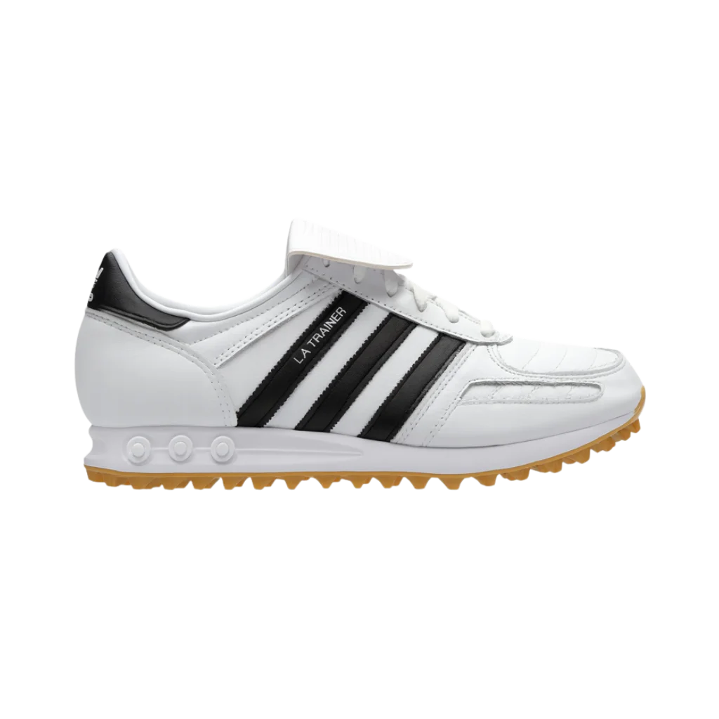 adidas La Trainer White Black - sneakersy klasyczne - buty sneakersy Offstreet
