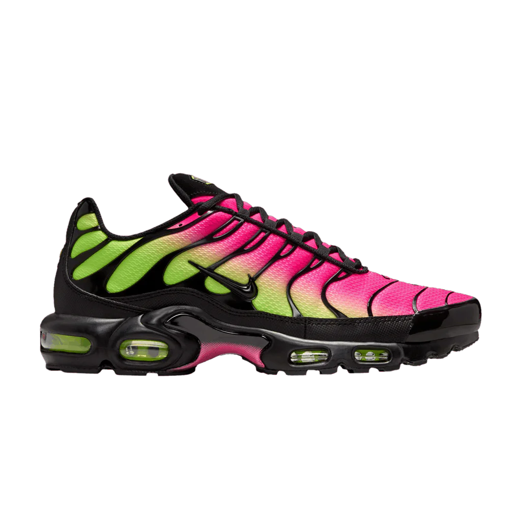 Nike Air Max Plus Hyper Pink Volt Black - buty sneakersy Offstreet