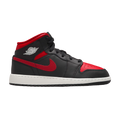 Jordan 1 Mid Black Varsity Red (GS) - buty sneakersy Offstreet