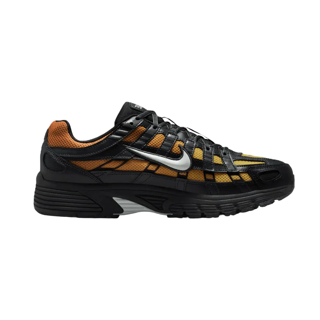 Nike P-6000 Black Orange Silver - buty sneakersy Offstreet