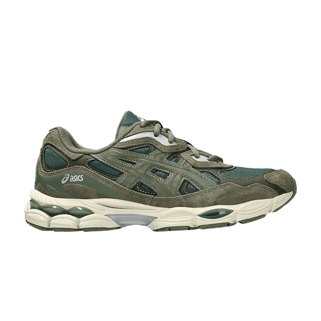 ASICS Gel-NYC Grove Olive Canvas - buty sneakersy Offstreet