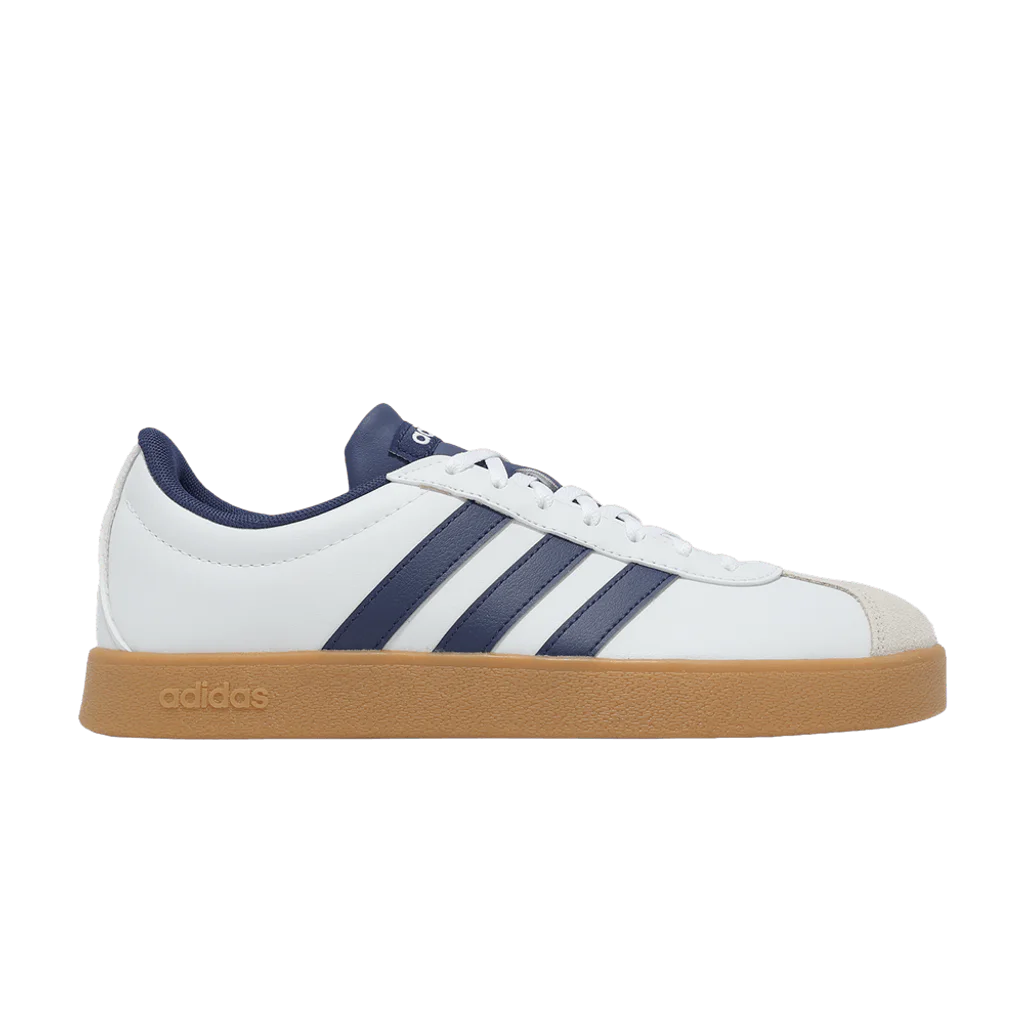 adidas VL Court Base White Dark Blue - buty sneakersy Offstreet