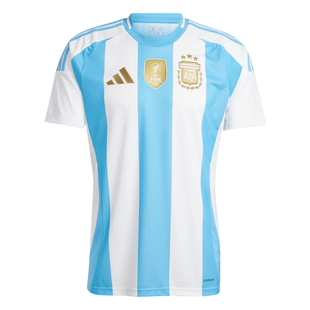 adidas Argentina 24 Home Jersey White Blue Burst - odzież streetwear Offstreet