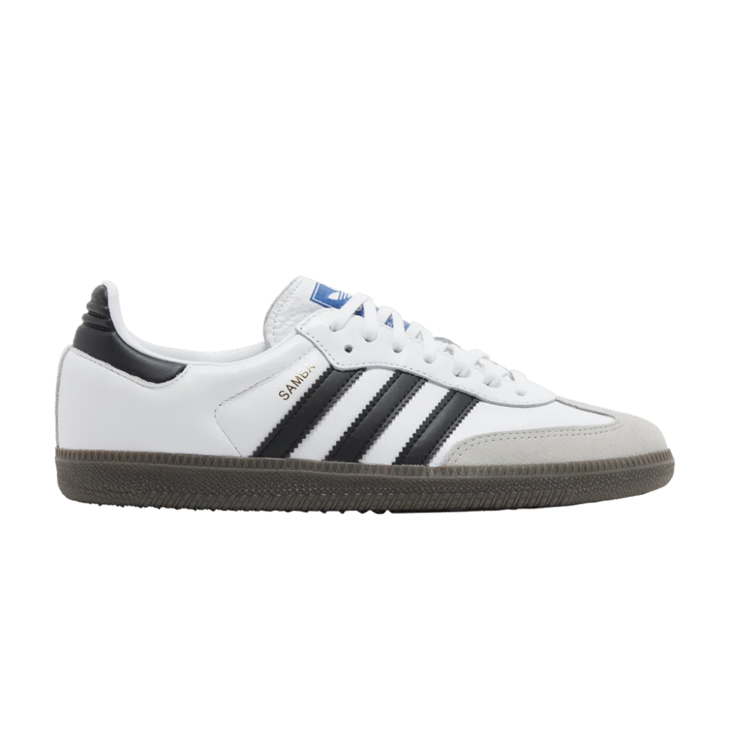 adidas Samba OG Cloud White Core Black (GS) - sneakersy klasyczne - buty sneakersy Offstreet