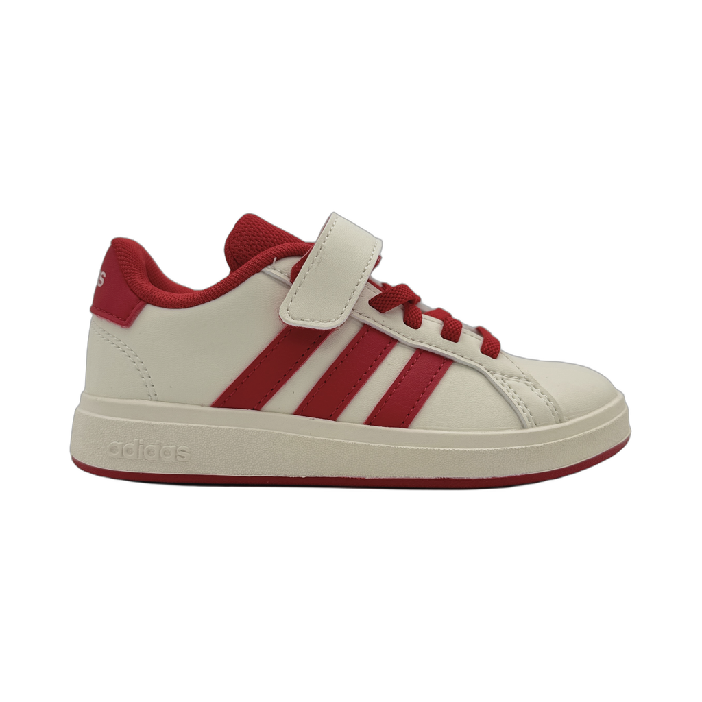 adidas Grand Court 2.0 Off White Red – kremowo-czerwone sneakersy