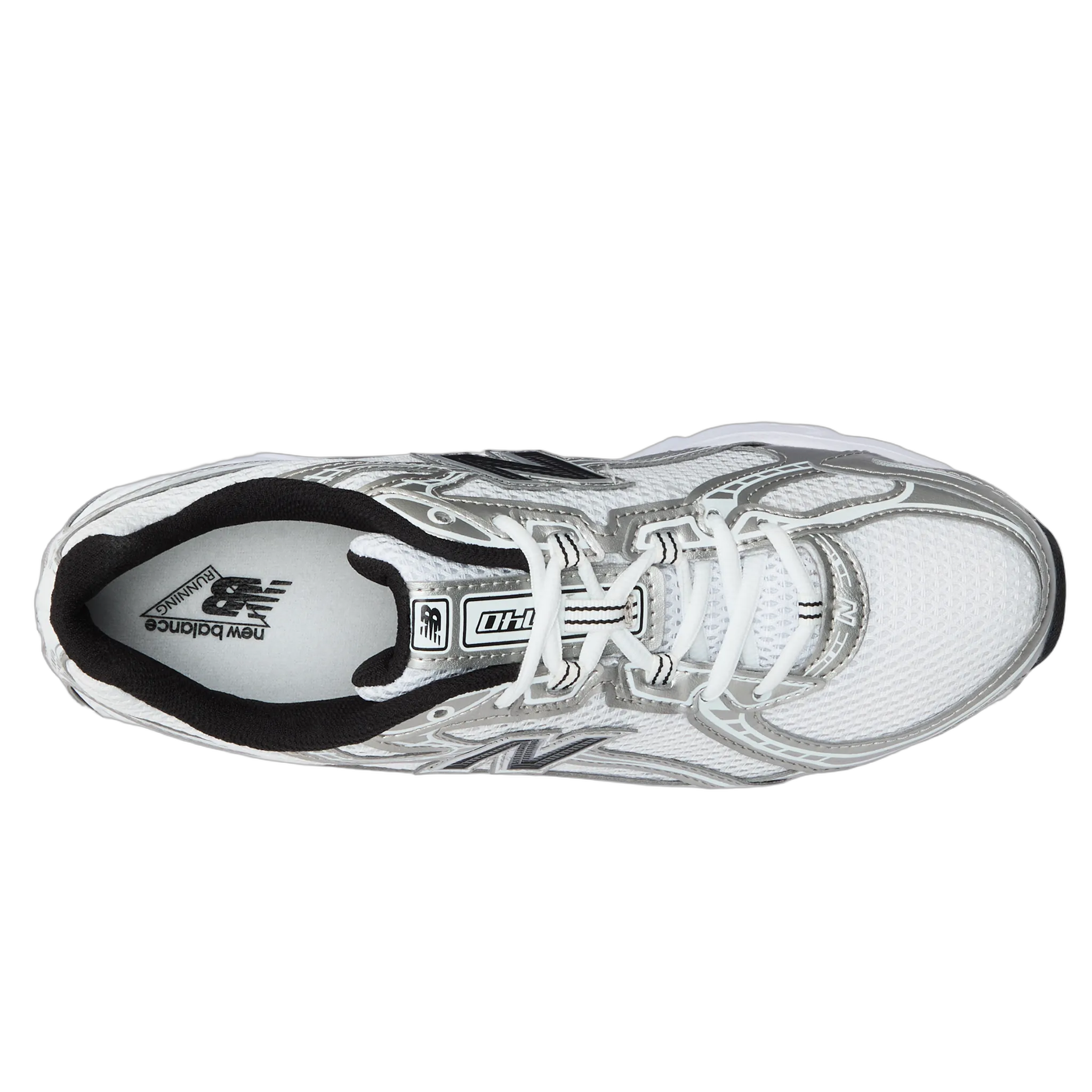 New Balance 740 White Silver Metallic Navy