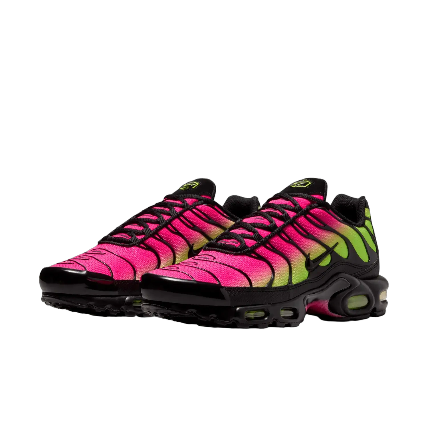Nike Air Max Plus Hyper Pink Volt Black - buty sneakersy Offstreet