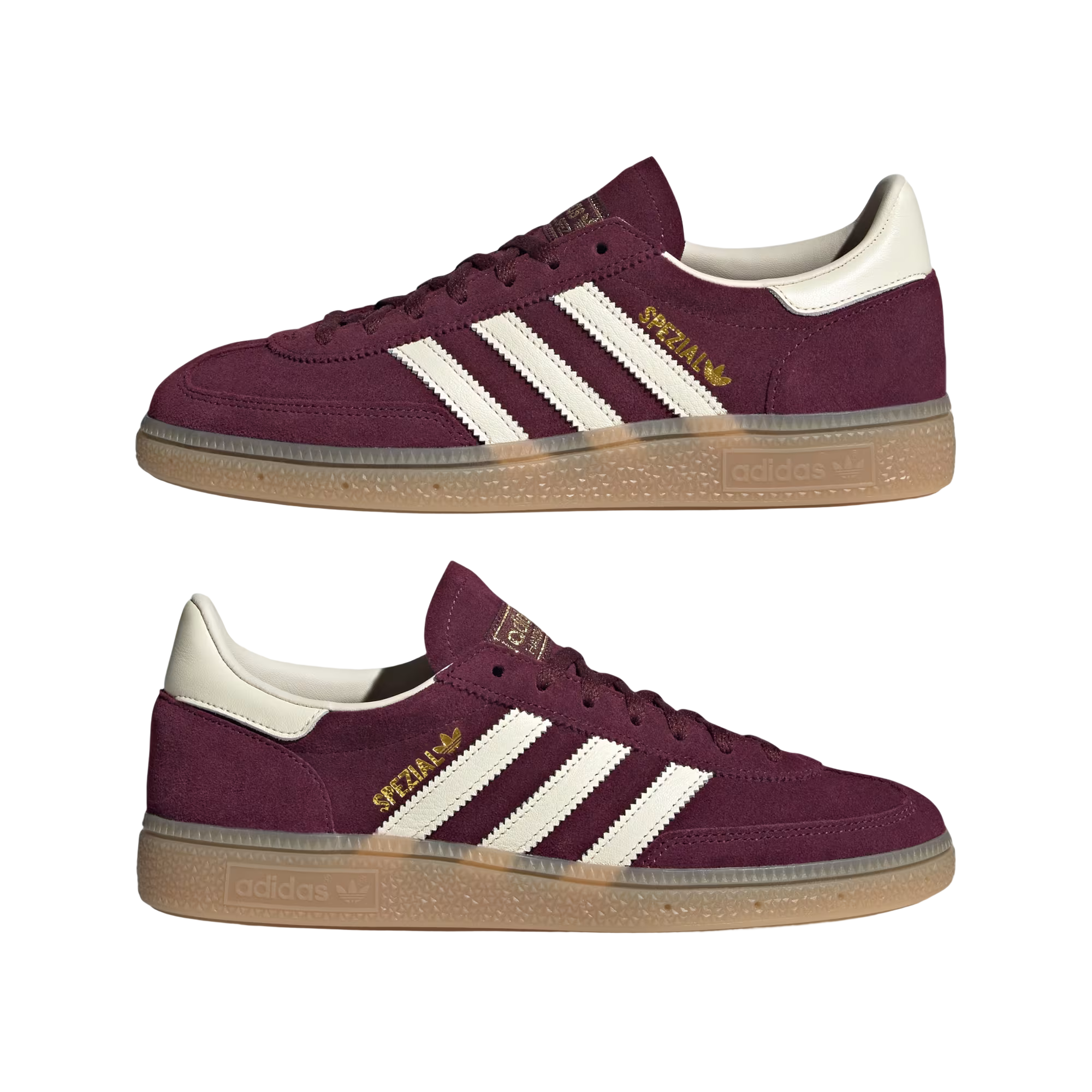 adidas Handball Spezial Maroon Cream White (Women's) - buty sneakersy Offstreet