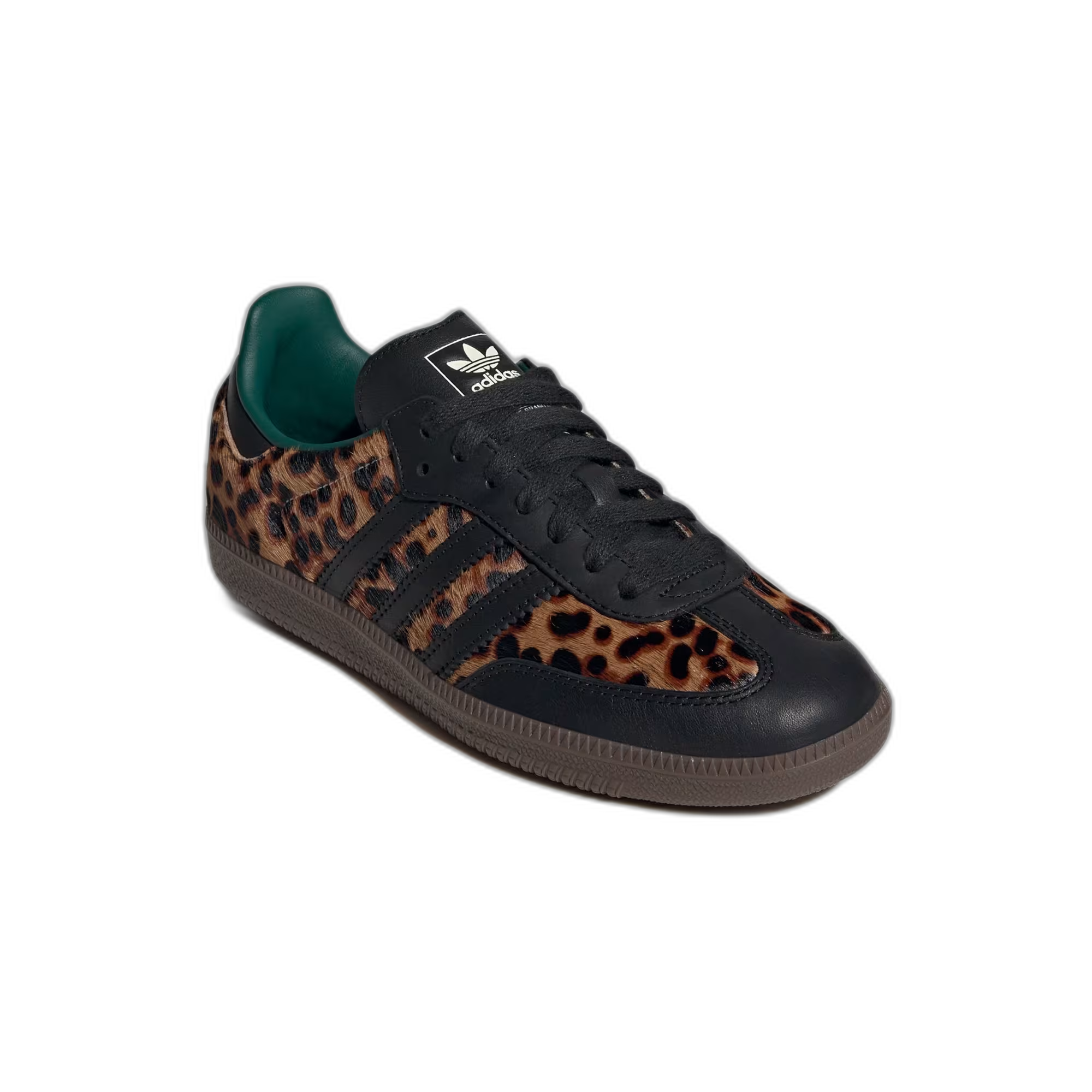 Adidas Samba OG Black Green Leopard (Women's) - buty sneakersy Offstreet